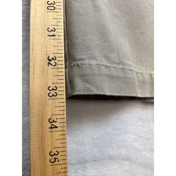 Croft & Barrow Pants Mens 34x34‎ Khaki Cargo Classic Fit - Picture 9 of 11